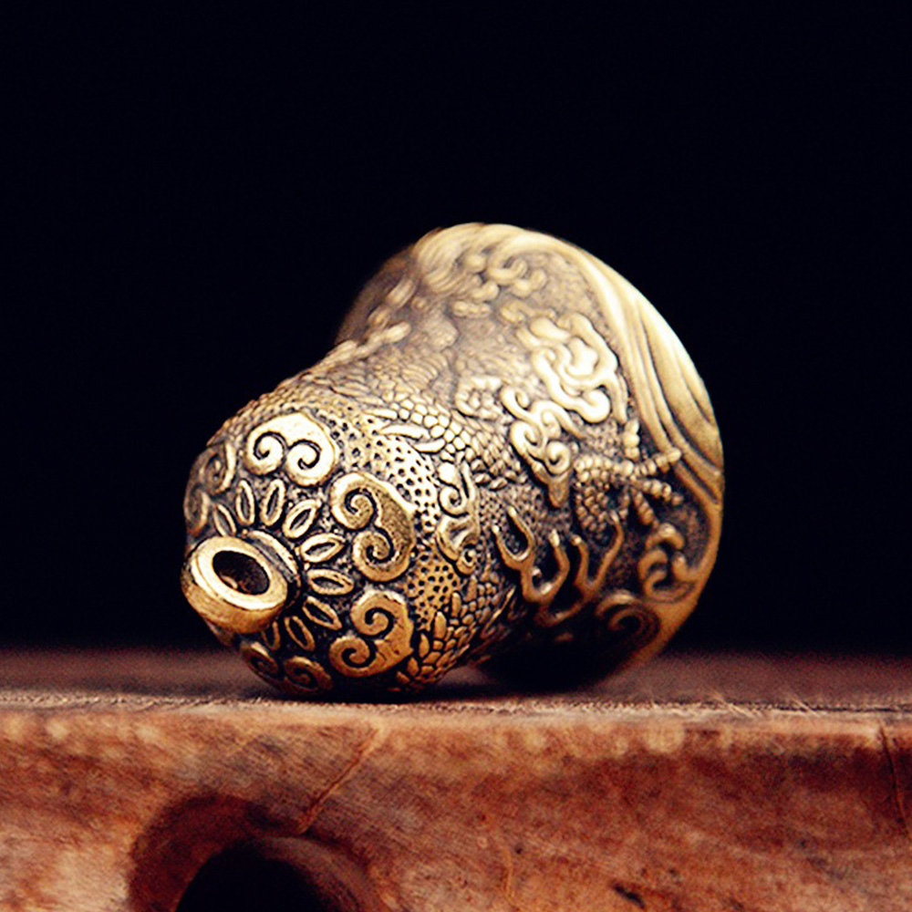 New Vintage Brass Bell Carved  - đánh giá và giá Vintage Collectible Bells