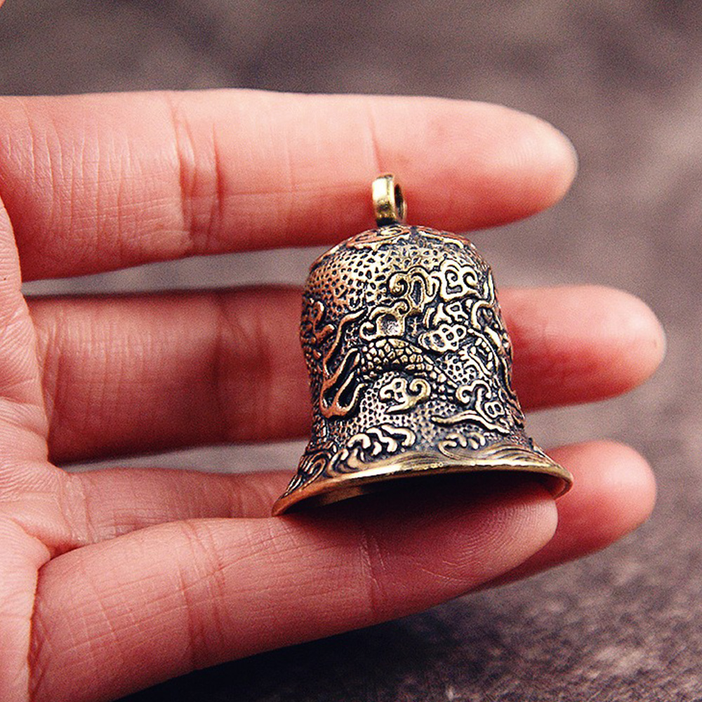 New Vintage Brass Bell Carved  - đánh giá và giá Vintage Collectible Bells