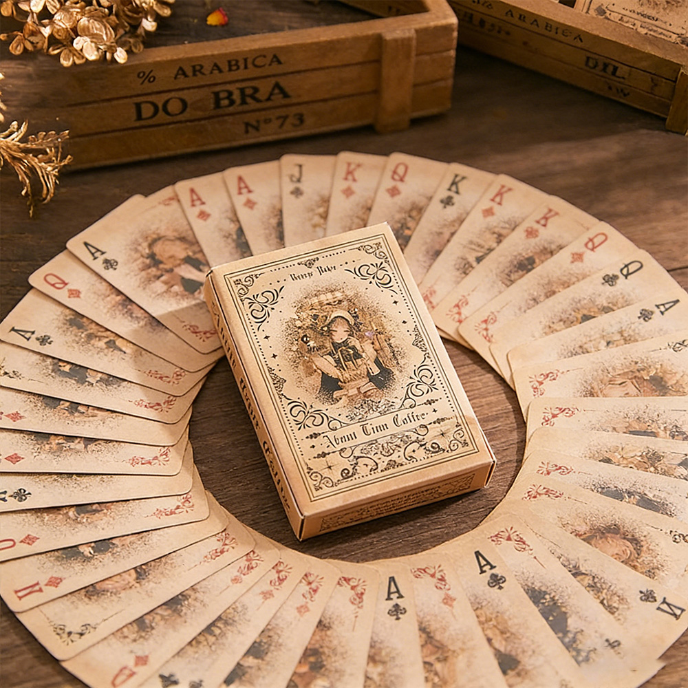 Vintage Fairy Tale Girl Playin - đánh giá và giá Vintage Collectible Playing Cards