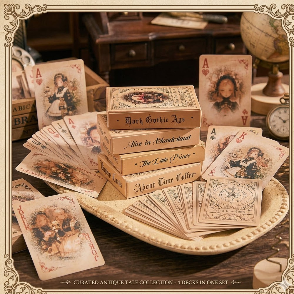 Vintage Fairy Tale Girl Playin - đánh giá và giá Vintage Collectible Playing Cards