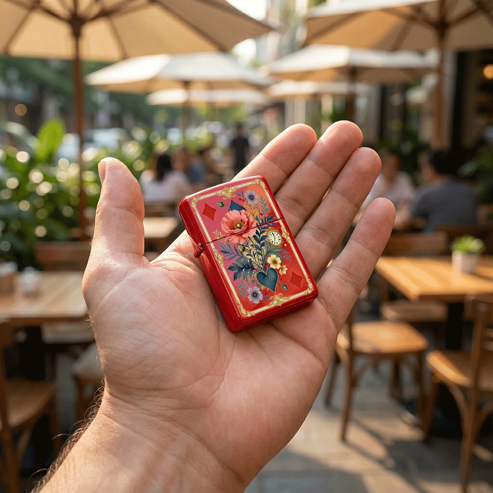 Vintage Ornate Style Flip Top  - đánh giá và giá Vintage Collectible Playing Cards