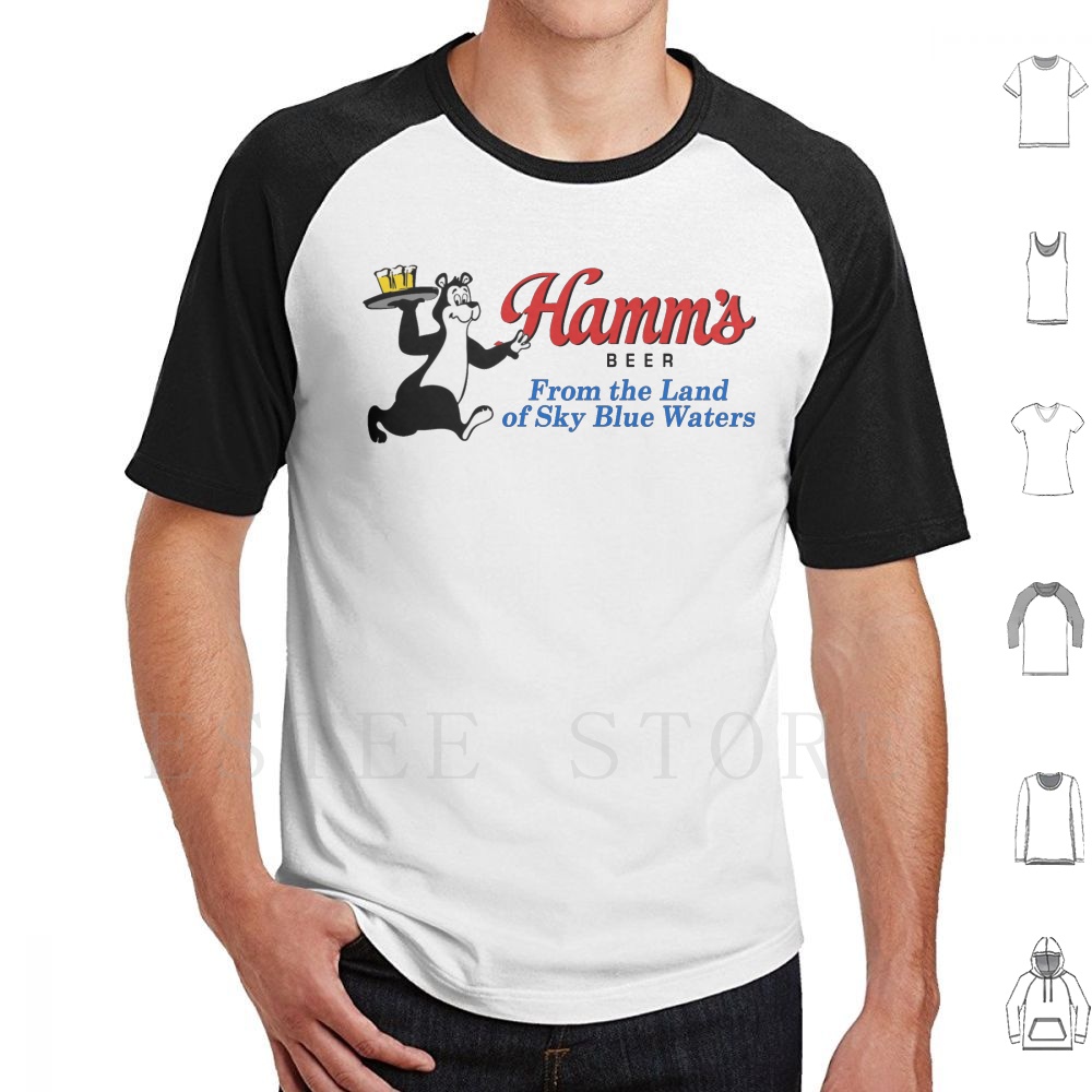 Hamm's Beer Bear Design T Shir - đánh giá và giá Collectible Vintage T Shirts