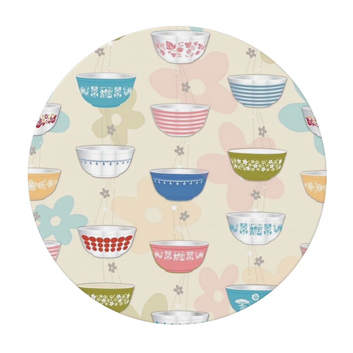Vintage Pyrex Bowls Collection - đánh giá và giá Vintage Collectible Pyrex