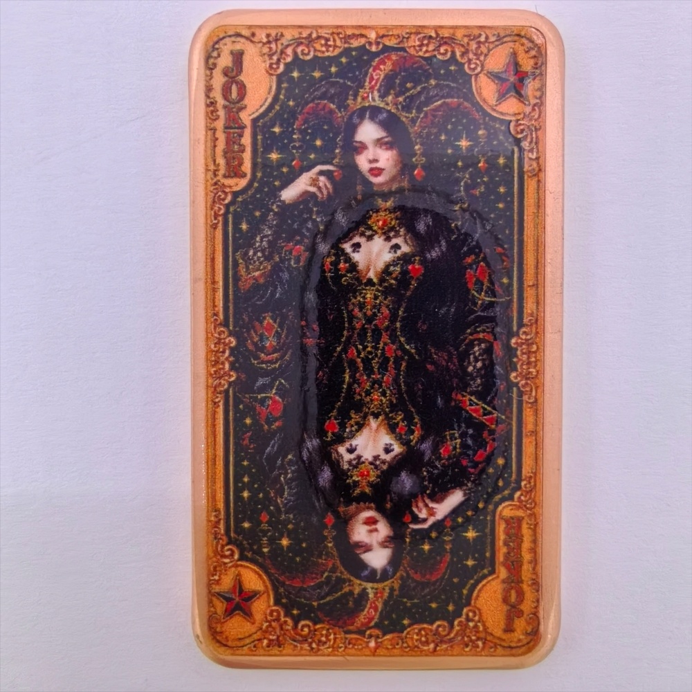 1oz .999 Fine Copper Bar Poker - đánh giá và giá Vintage Collectible Playing Cards