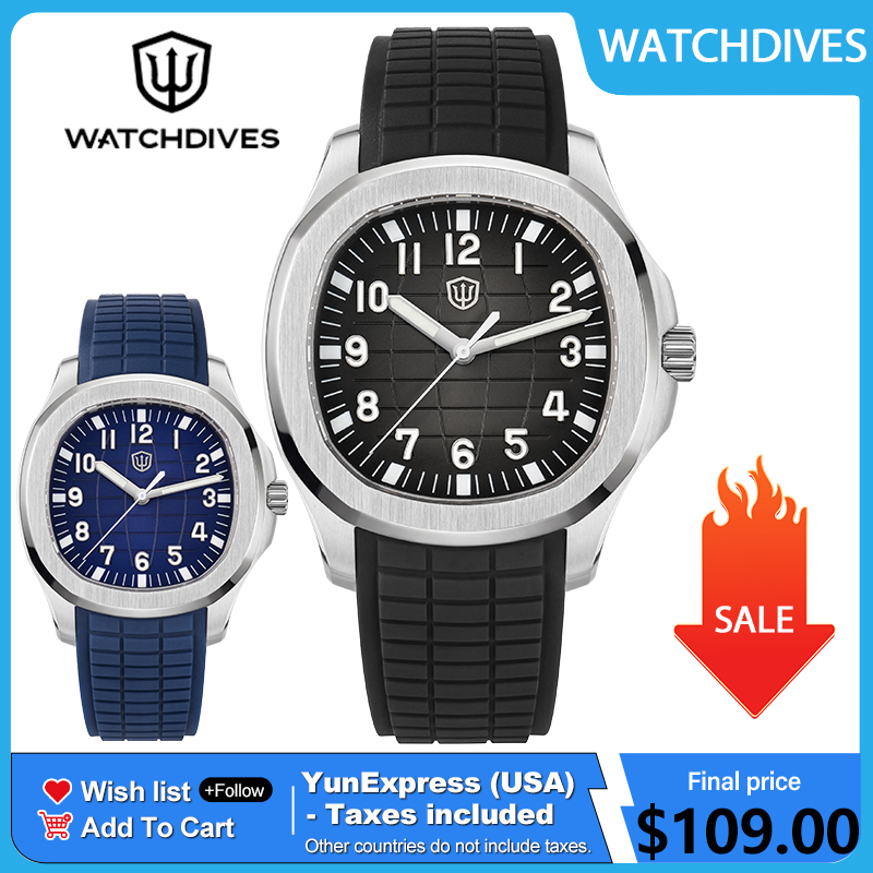 Watchdives WD008 38mm Dive Men - đánh giá và giá Vintage Collectible Watches