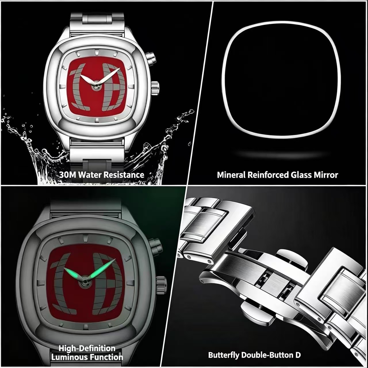 PAAZOMU Men's Quartz Watch Fas - đánh giá và giá Vintage Collectible Watches
