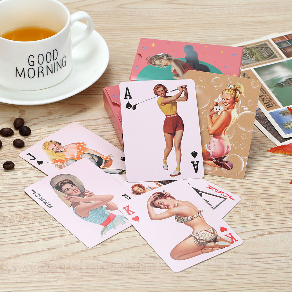 Vintage Sexy Bikini Beauty Pla - đánh giá và giá Vintage Collectible Playing Cards