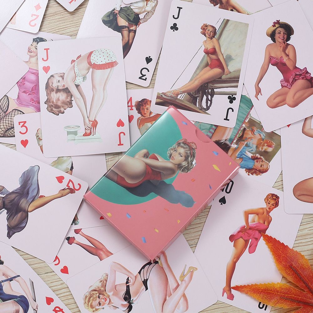 Vintage Sexy Bikini Beauty Pla - đánh giá và giá Vintage Collectible Playing Cards