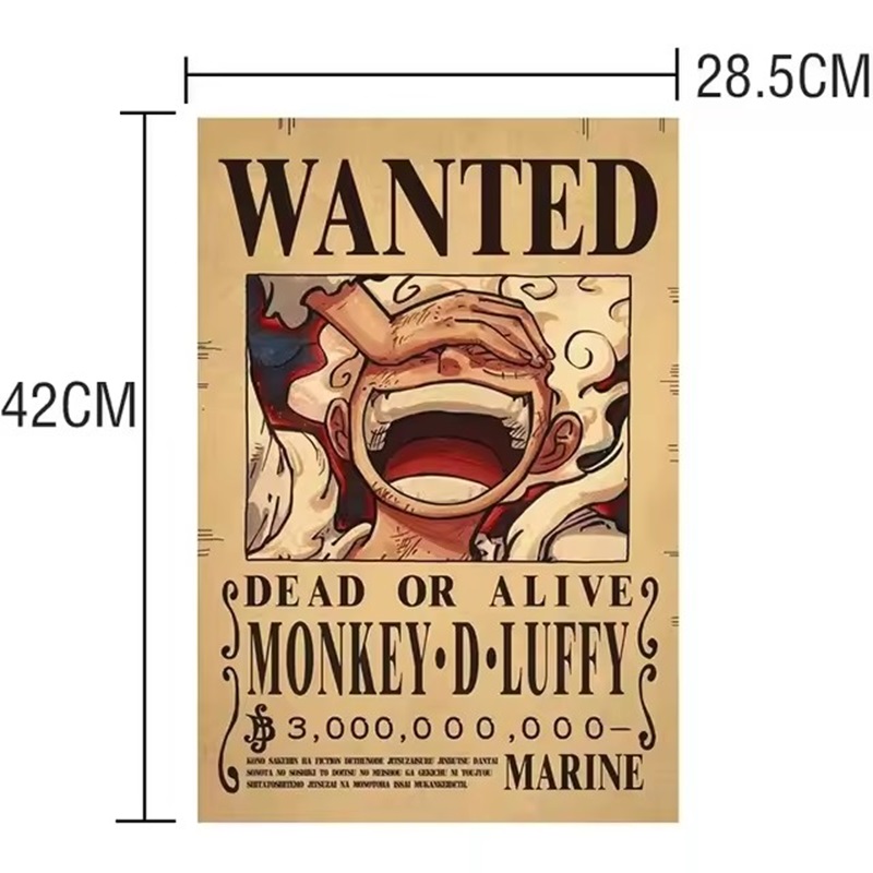 Anime One Piece Bounty Wanted  - đánh giá và giá Vintage Things Collection