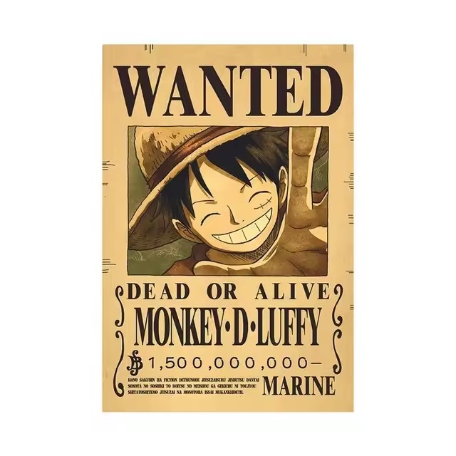 Anime One Piece Bounty Wanted  - đánh giá và giá Vintage Things Collection