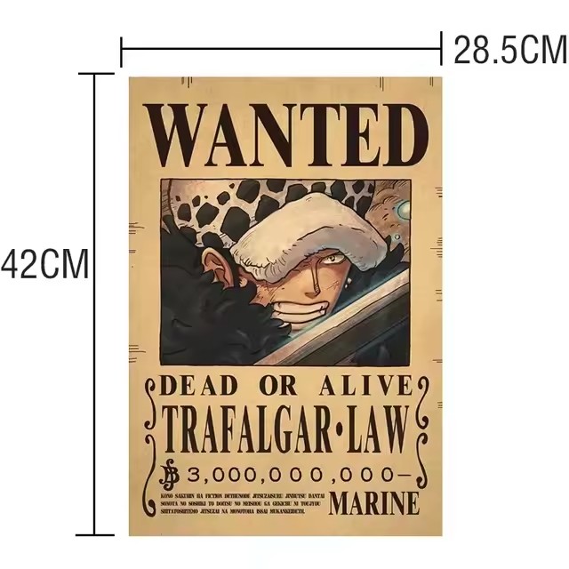 Anime One Piece Bounty Wanted  - đánh giá và giá Vintage Things Collection