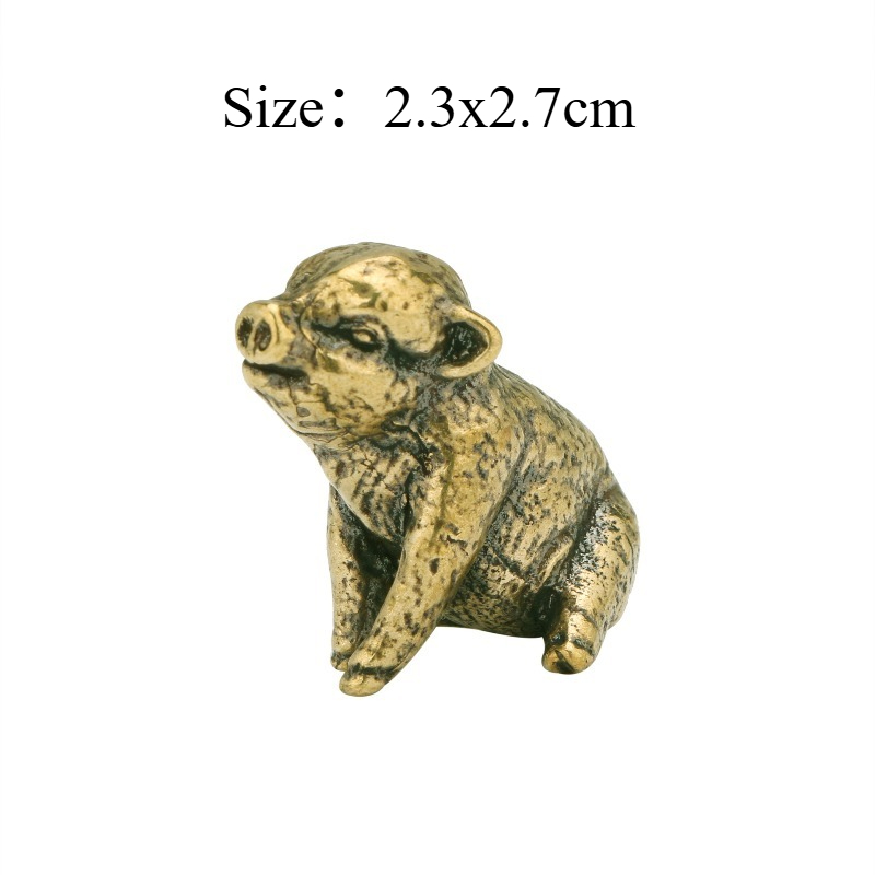 Retro Chinese Zodiac Pig Archa - đánh giá và giá Vintage Collectible Christmas Ornaments
