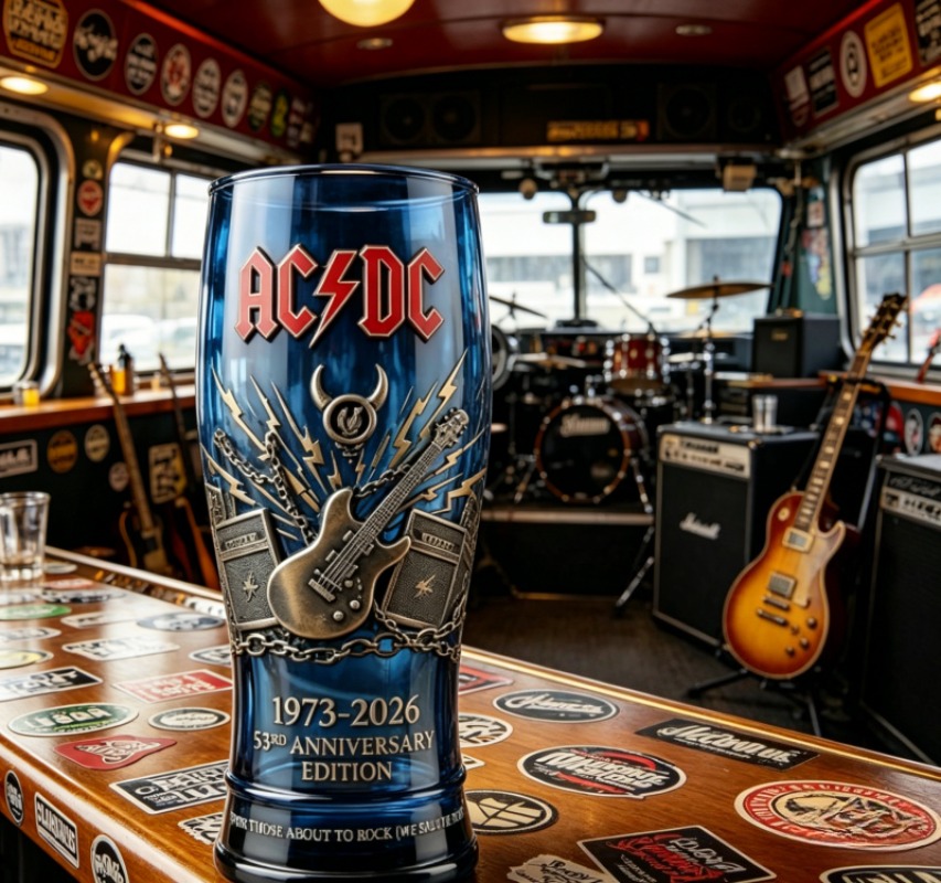 53rd Anniversary Classic Rock  - đánh giá và giá Vintage Collectible Glass