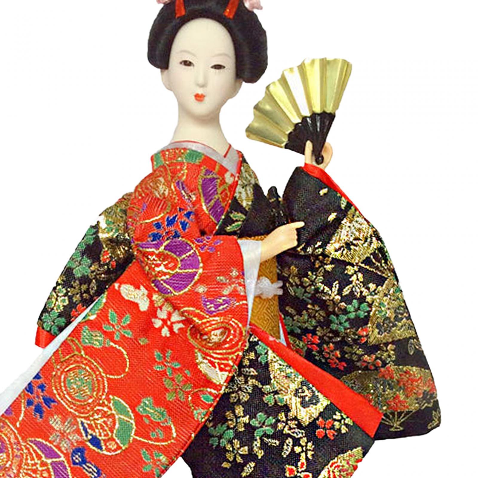 Kimono Dolls Japanese Geisha 1 - đánh giá và giá Vintage Collectible And Vintage Dolls