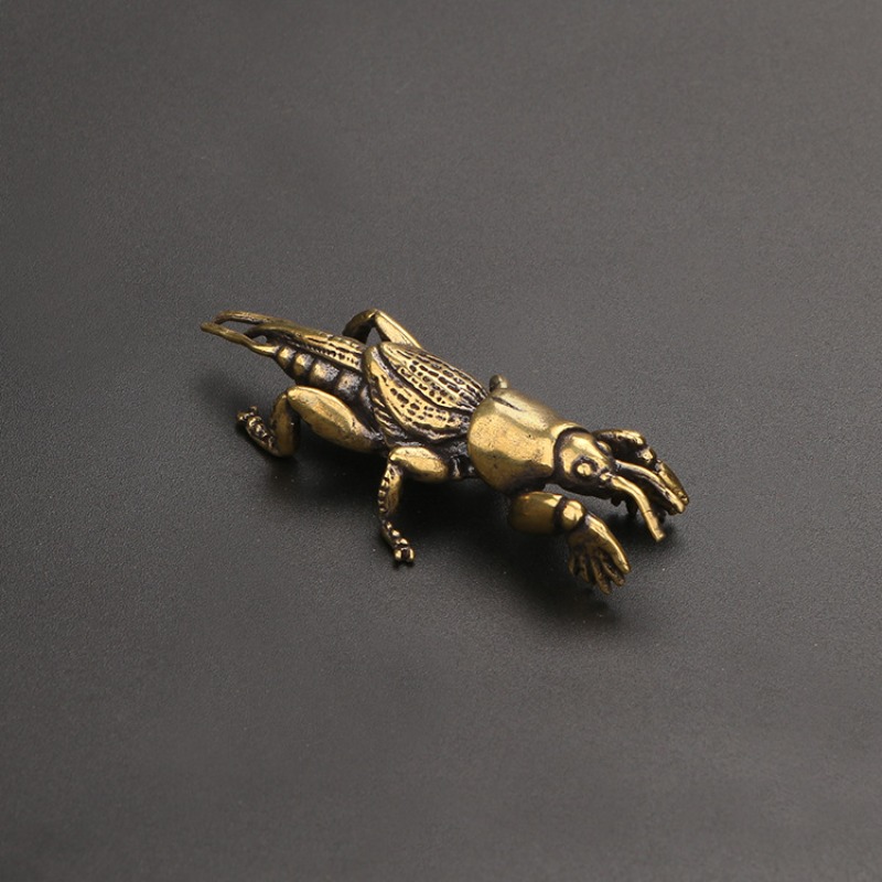 1 PC Solid Brass Carved Mini I - đánh giá và giá Vintage Collectible Christmas Ornaments