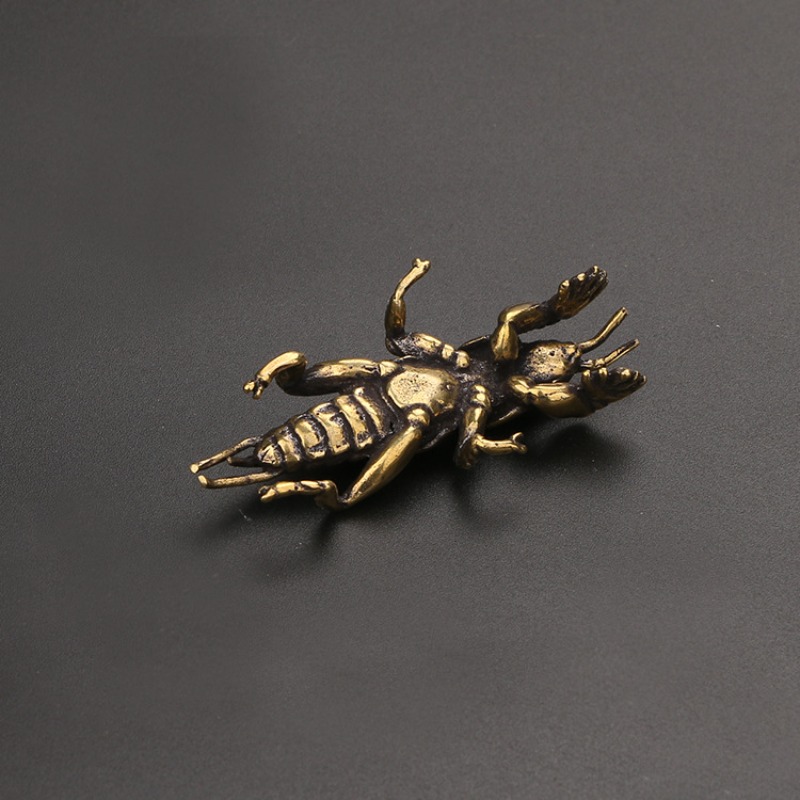 1 PC Solid Brass Carved Mini I - đánh giá và giá Vintage Collectible Christmas Ornaments