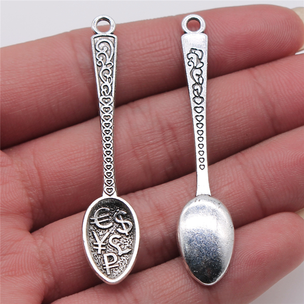 IFOCUS 10pcs/Lot Rich Spoon Ch - đánh giá và giá Vintage Collectible Spoons