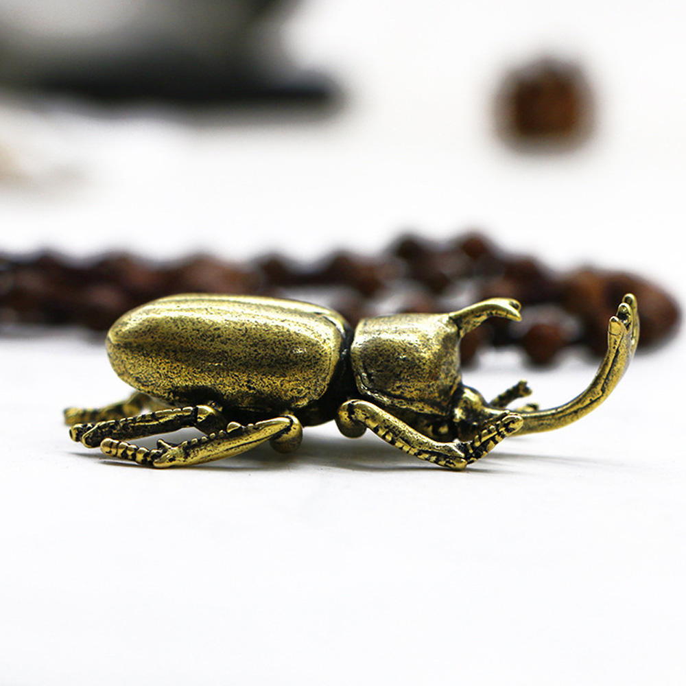 Vintage Brass Beetle Insect St - đánh giá và giá Vintage Collectible Christmas Ornaments
