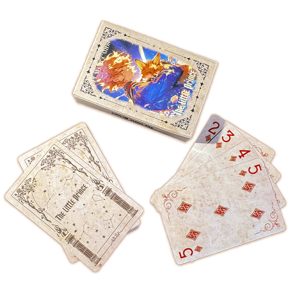 55pcs 57*88mm The Little Princ - đánh giá và giá Vintage Collectible Playing Cards