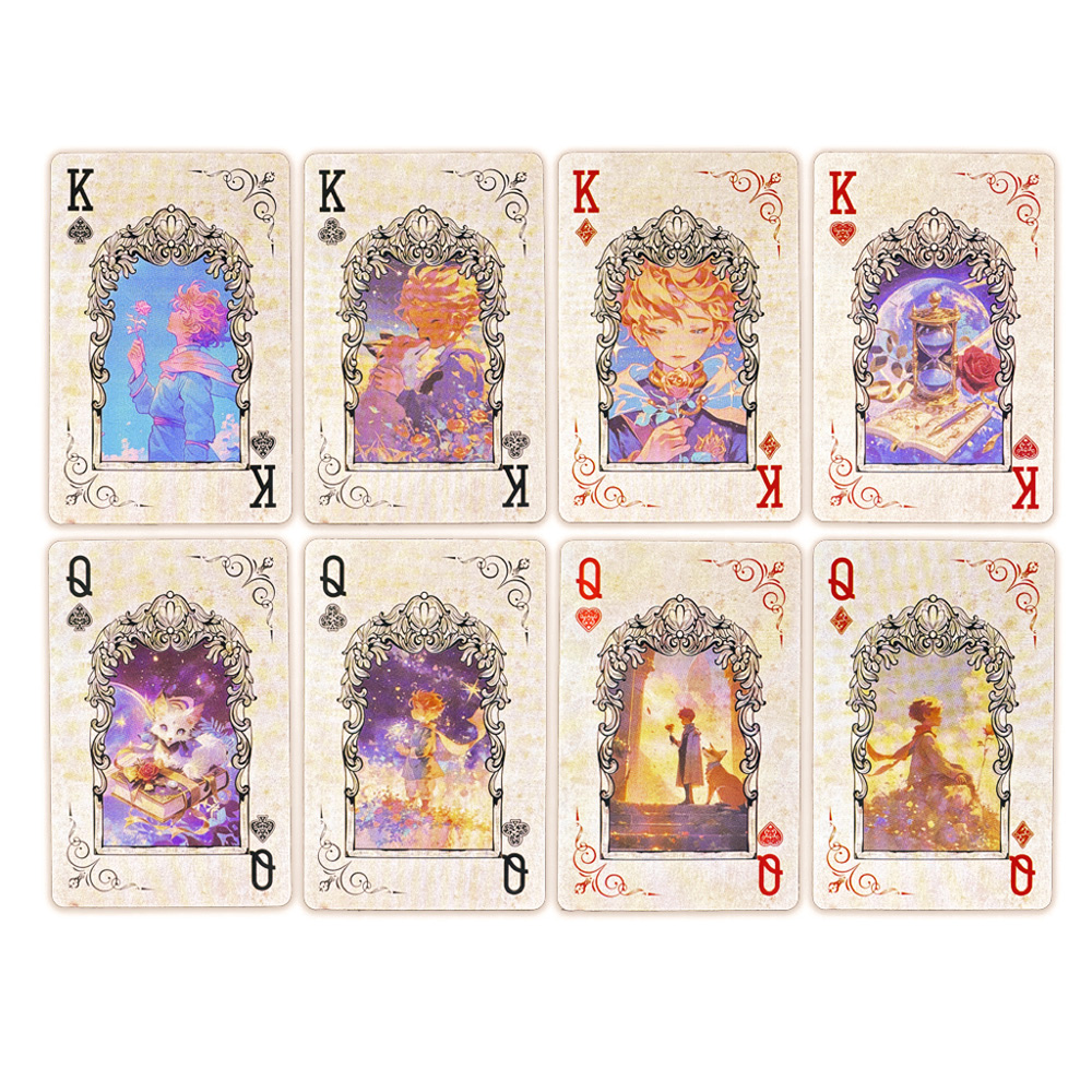 55pcs 57*88mm The Little Princ - đánh giá và giá Vintage Collectible Playing Cards