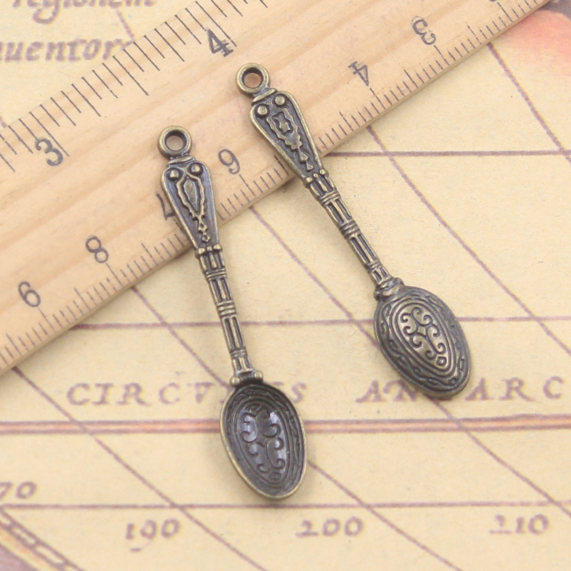 10 Chiếc Vòng Tay Hoa Văn Thìa - đánh giá và giá Vintage Collectible Spoons