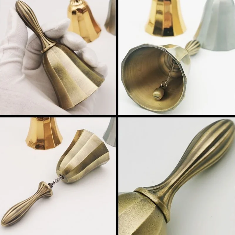 New Vintage Brass Bell Hand Di - đánh giá và giá Vintage Collectible Bells