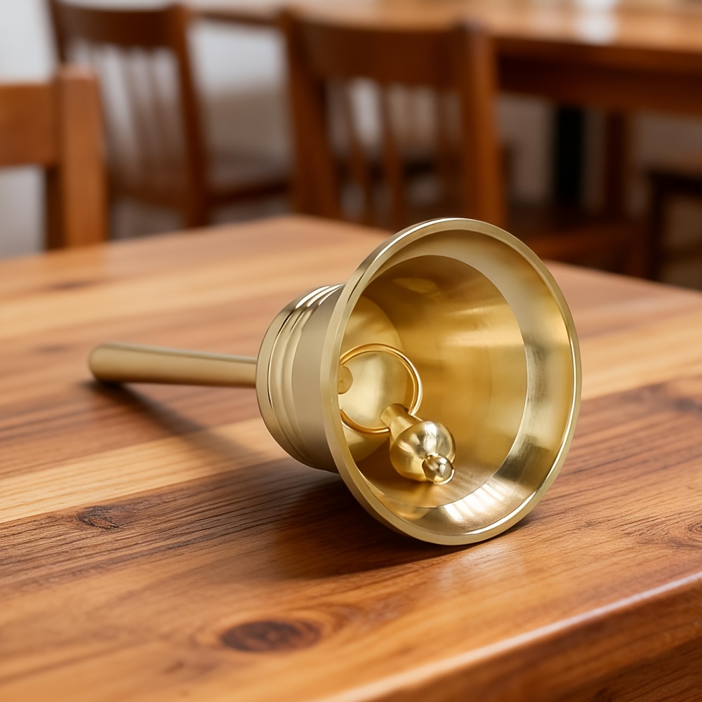 Brass Hand Crank Bell Retro De - đánh giá và giá Vintage Collectible Bells