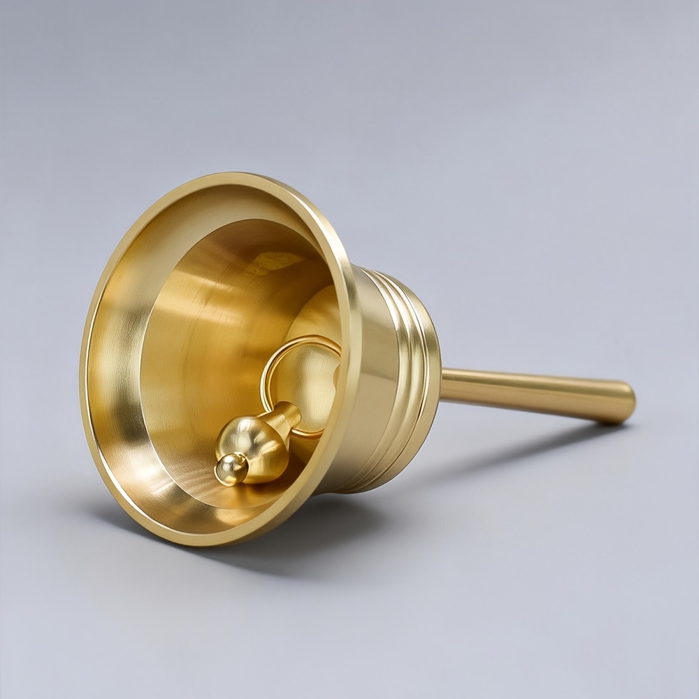 Brass Hand Crank Bell Retro De - đánh giá và giá Vintage Collectible Bells