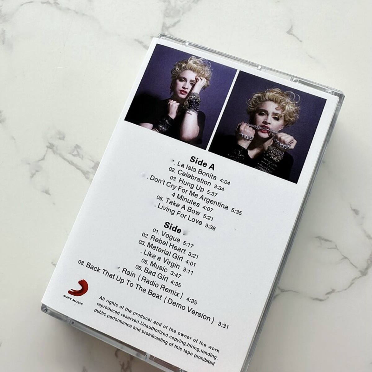 Madonna Classic Pop Music Cass - đánh giá và giá Vintage And Collectible
